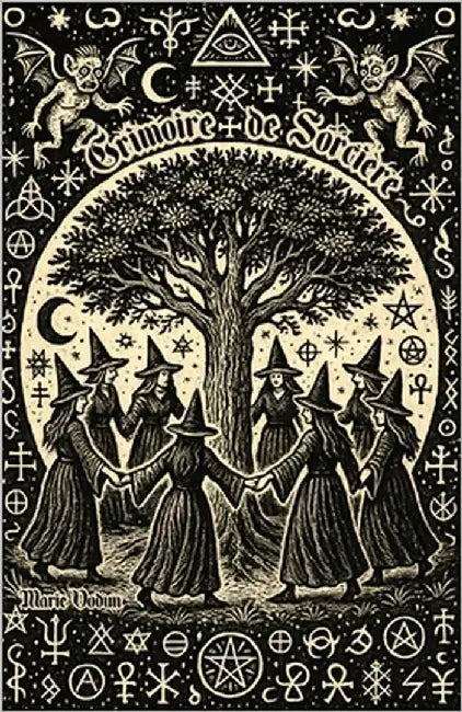 Grimoire de Sorcière: Magie Blanche, Rituels et Sorcellerie Moderne pour Débutants. Inspiré des traditions de la Wicca et de l'Hermétisme, avec des so by Vodun, Marie