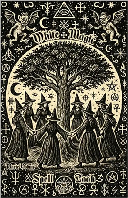 White Magic Spell Book for Beginners: Wicca, Hermeticism, and Folk Principles with Easy Rituals for Abundance, Money, Protection, Love, Inner Peace an by Vodun, Marie