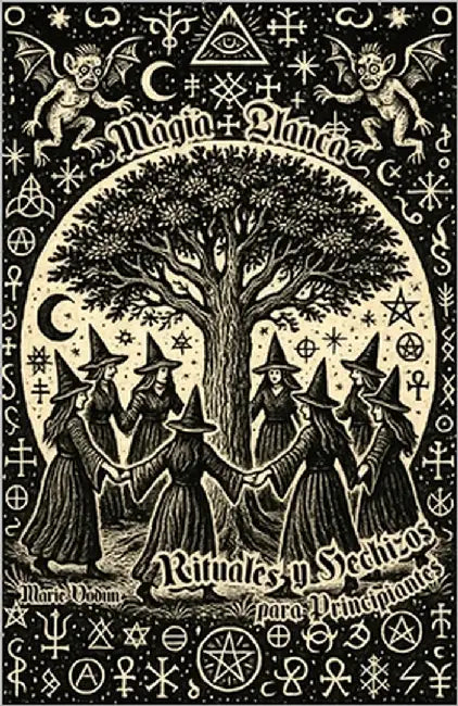 Magia Blanca, Rituales y Hechizos para Principiantes: Wicca, Brujería Tradicional, Hermetismo, Conjuros y Secretos de la Bruja Moderna para Abundancia by Vodun, Marie