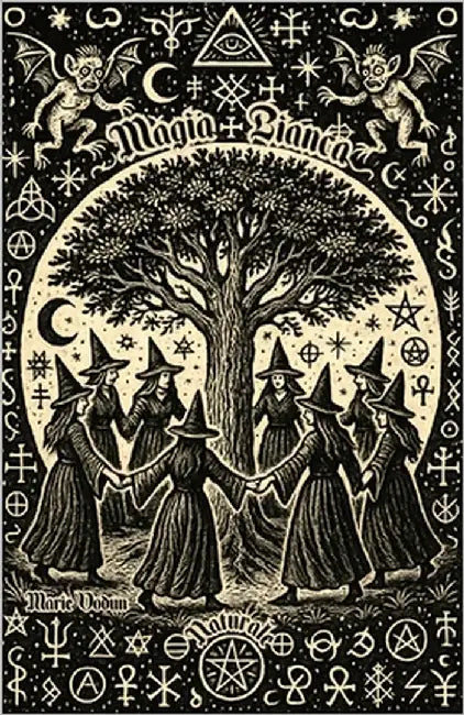 Magia Bianca Naturale: Rituali, Incantesimi e Tradizioni Esoteriche di Wicca, Arti Magiche Popolari ed Ermetismo per Principianti. Guida Pratica alla by Vodun, Marie