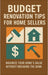 Budget Renovation Tips for Home Sellers: Maximize Your Home's Value Without Breaking the Bank by Muskan Kaur