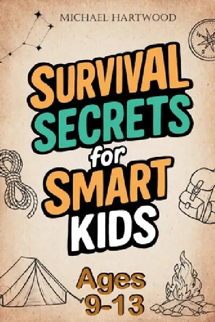 Survival Secrets for Smart Kids Ages 9-13: A Basic Survival Skills Book with Outdoor Adventures and Wilderness Tips for for Boys and Girls by Michael Hartwood