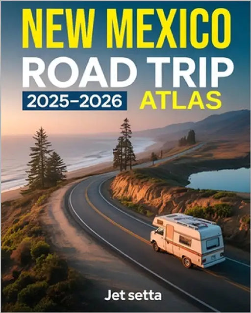 New Mexico Road Trip Atlas 2025-2026: Complete Guide with Detailed Maps to Scenic Routes, Campgrounds, National Parks & Hidden Gems - Perfect for RVer by Setta, Jet