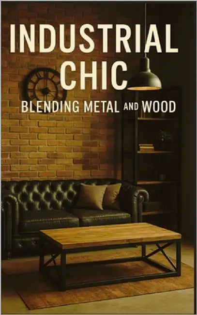 Industrial Chic: Blending Metal and Wood by Kaur, Muskan