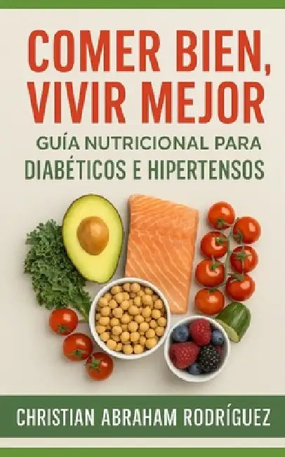 Comer Bien, Vivir Mejor: Guía Nutricional para Diabéticos e Hipertensos by Christian Rodriguez