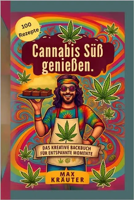 Cannabis Süß genießen. Das kreative Backbuch für entspannte Momente. 100 Rezepte by Kräuter, Max