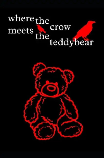where the crow meets the teddy bear by Cemetery Puppet