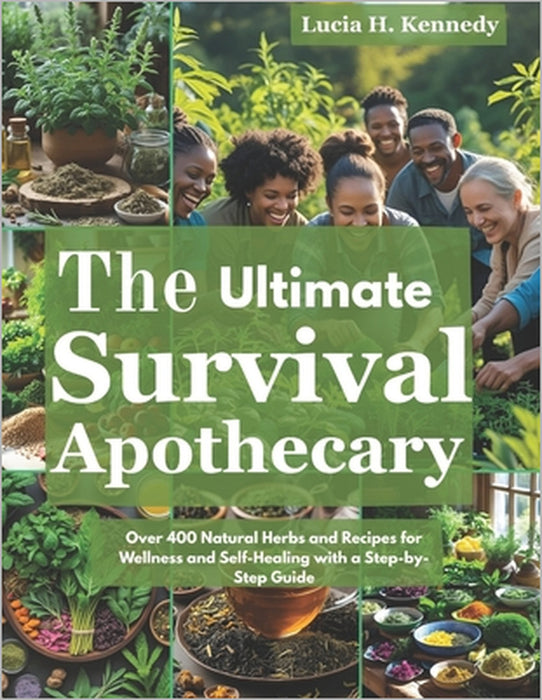 The Ultimate Survival Apothecary: Over 400 Natural Herbs and Recipes for Wellness and Self-Healing with a Step-by-Step Guide by Lucia H. Kennedy
