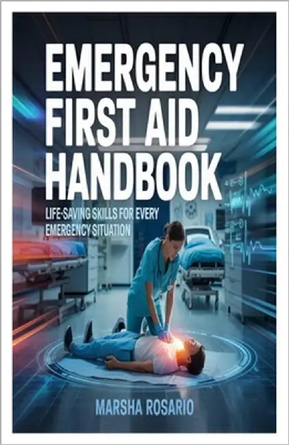 Emergency First Aid Handbook: Life-Saving Skills for Every Emergency Situation by Rosario, Marsha