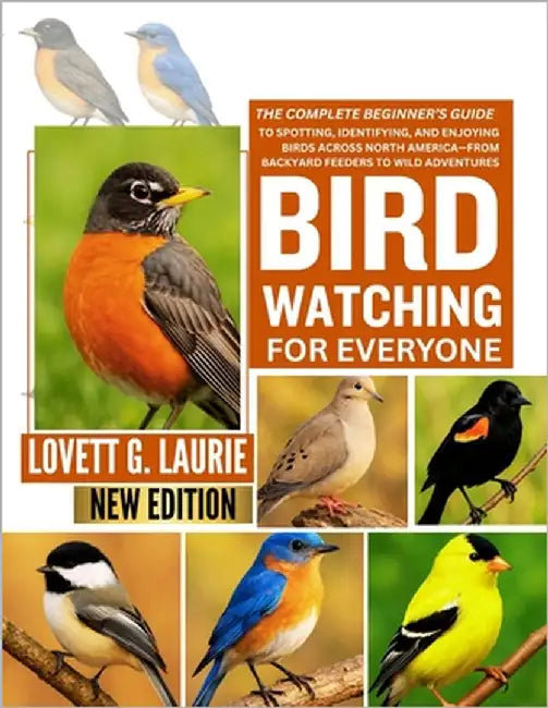 Birdwatching for Everyone: The Complete Beginner's Guide to Spotting, Identifying, and Enjoying Birds Across North America-From Backyard Feeders to Wi by Laurie, Lovett G.