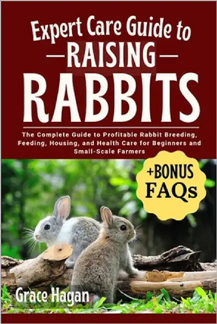 Expert Care Guide to Raising Rabbits: The Complete Guide To Profitable Rabbit Breeding, Feeding, Housing, And Health Care For Beginners And Small-Scal by Hagan, Grace