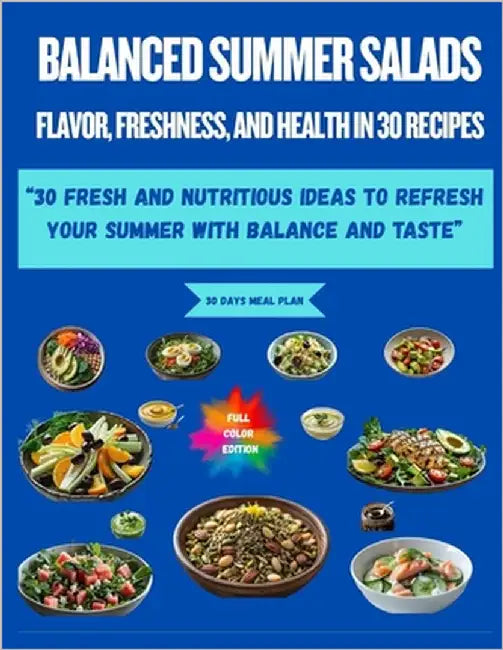"Balanced Summer Salads: Flavor, Freshness, and Health in 30 Recipes" "30 Fresh and Nutritious Ideas to Refresh Your Summer with Balance and Taste" by Carter, Alex