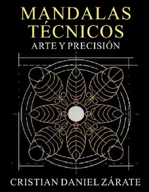 Mandalas Técnicos: Arte y Precisión: Relajación y arte desde el diseño técnico by Cristian Daniel Zárate