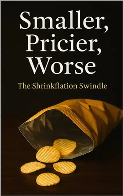 Smaller, Pricier, Worse: The Shrinkflation Swindle: How Corporations Quietly Rob You by Shrinking Products, Cutting Quality, and Exploiting Inflation by Publishing, Southerland
