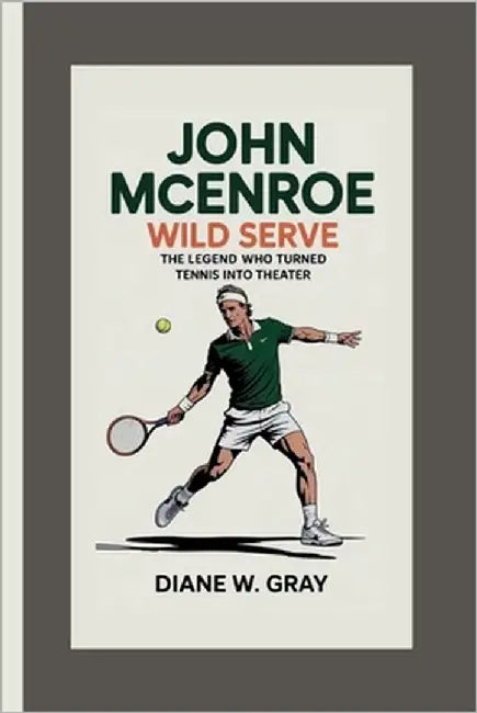 JOHN McENROE: Wild Serve: The Legend Who Turned Tennis Into Theater by W. Gray, Diane