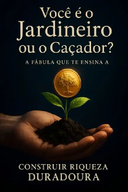 Você é o Jardineiro ou o Caçador?: A Fábula Que Te Ensina a Construir Riqueza Duradoura. by Jennyfer Vitoria Silva Oliveira Majer, Lucas Moreira Rodrigues