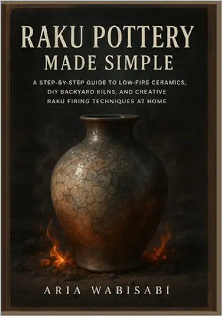 Raku Pottery Made Simple: A Step-by-Step Guide to Low-Fire Ceramics, DIY Backyard Kilns, and Creative Raku Firing Techniques at Home by Wabisabi, Aria