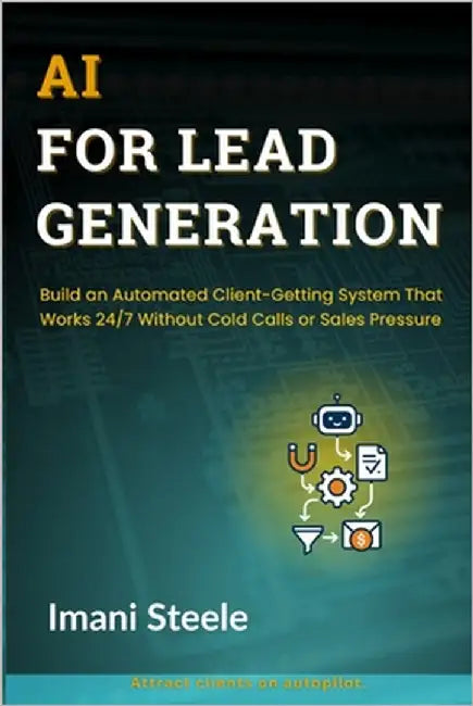 AI for Lead Generation: Build an Automated Client-Getting System That Works 24/7 Without Cold Calls or Sales Pressure by Steele, Imani