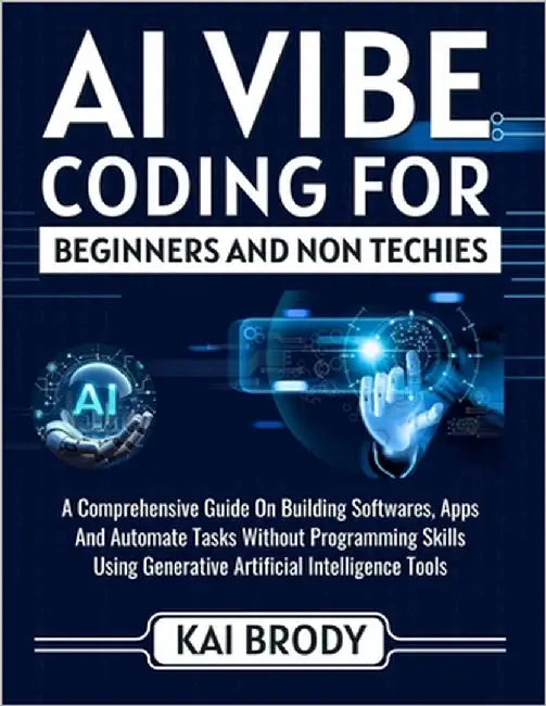 AI Vibe Coding For Beginners and Non Techies: An Easy Guide to Building softwares, Apps And Automate Tasks Without Programming Skills Using Generative by Brody, Kai