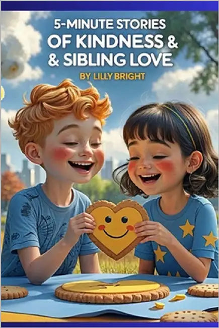 5-Minute Stories of Kindness & Sibling Love: Short and Sweet Bedtime Tales That Teach Empathy, Friendship, and Family Bonds for Kids Ages 7 - 10 by Bright, Lilly