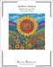 Sunflower Sunburst Cross Stitch Pattern: Regular and Large Print Cross Stitch Pattern by Wolf, Carmen