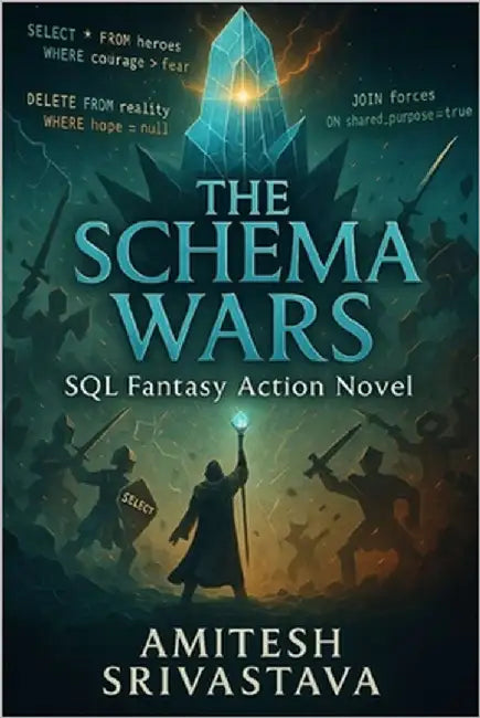 The Schema Wars: SQL Fantasy Action Novel by Srivastava, Amitesh
