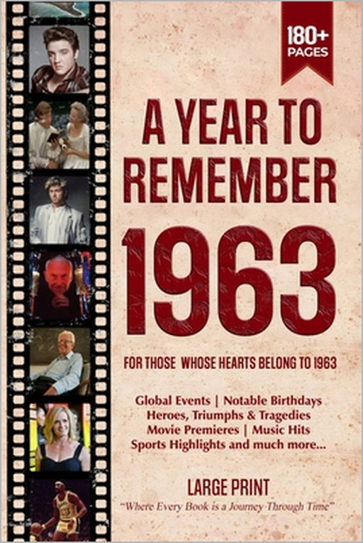 A Year To Remember 1963 History Book: A Nostalgic Tribute for the Radio Babies with Heartfelt Memories of 1963 - An Ideal Gift for Birthdays, Annivers by Edward Art Lab, Wisdom Zones