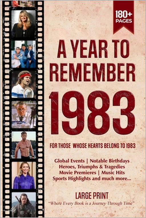 A Year To Remember 1983 History Book: A Nostalgic Tribute for the Radio Babies with Heartfelt Memories of 1983 - An Ideal Gift for Birthdays, Annivers by Edward Art Lab, Wisdom Zones