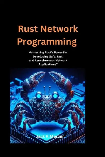 Rust Network Programming: Harnessing Rust's Power for Developing Safe, Fast, and Asynchronous Network Applications" by Jack K. Mercer