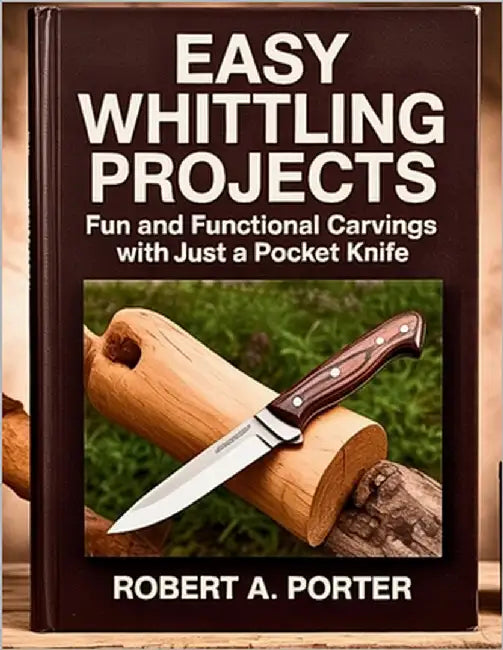 Easy Whittling Projects: Fun and Functional Carvings with Just a Pocket Knife by Porter, Robert a.