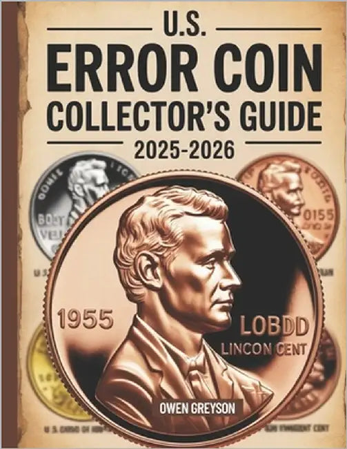 U.S. Error Coin Collector's Guide 2025-2026: Proven Techniques to Identify, Authenticate, and Profit from Rare Mint Mistakes by Greyson, Owen