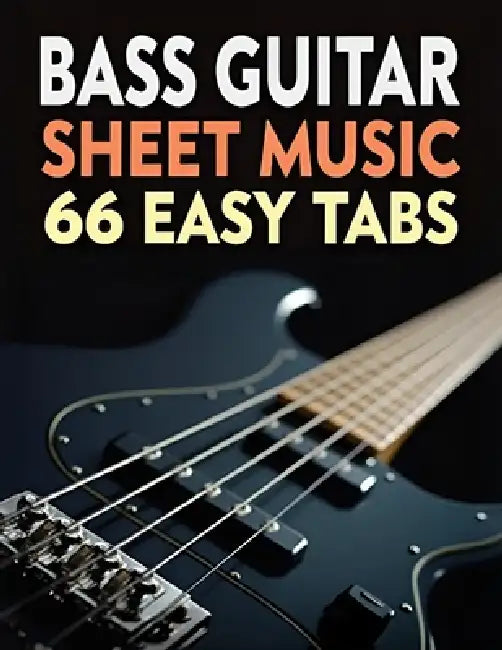 Bass Guitar Sheet Music: 66 Easy Tabs by Edwin R