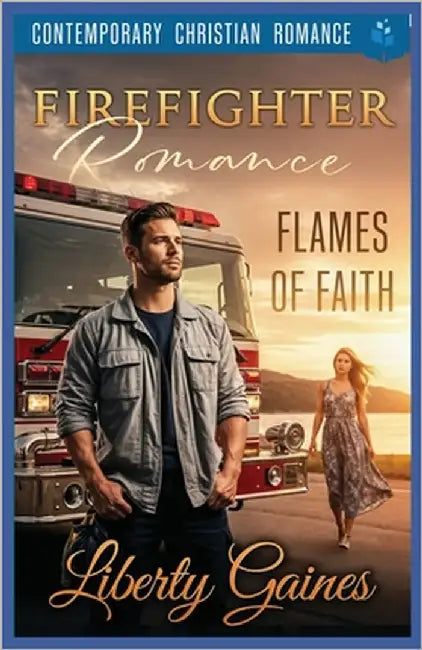 Flames of Faith Firefighter Romance: Contemporary Christian Romance by Gaines, Liberty