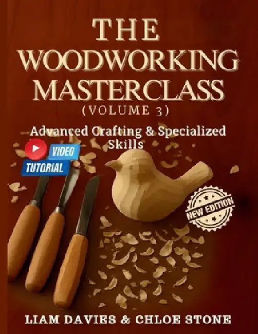 The Woodworking Masterclass (Volume 3): Advanced Crafting & Specialized Skills by Chloe Stone, Liam Davies