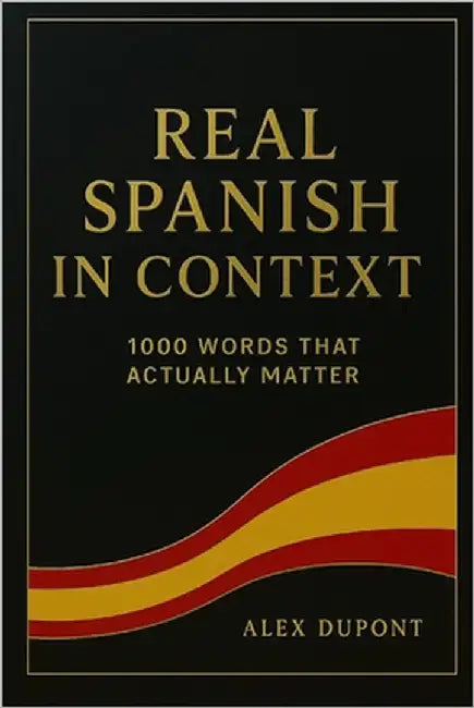 Real Spanish in Context - 1000 Words That Actually Matter by DuPont, Alex