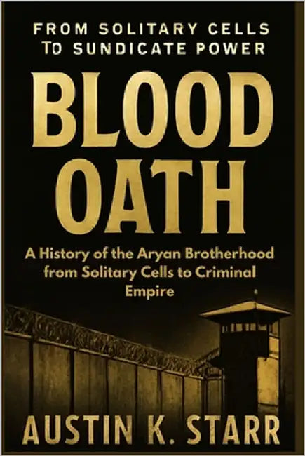 Blood Oath: A History of the Aryan Brotherhood from Solitary Cells to Criminal Empire by K. Starr, Austin