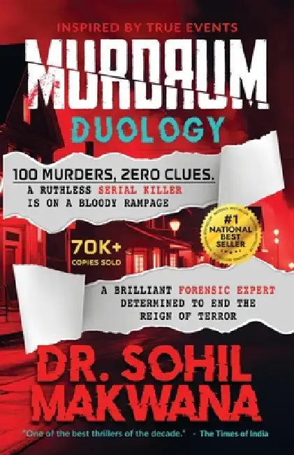 Murdrum Duology An Addictive Forensic Crime Thriller with Jaw-Dropping Twists and Bone-Chilling Suspense A Perfect Gift for Mystery Lovers by Sohil Makwana