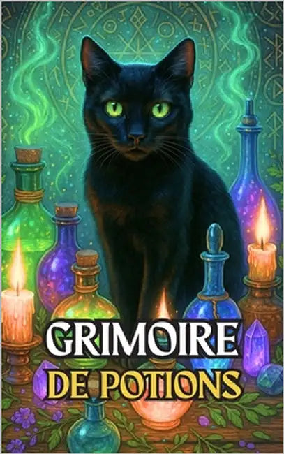 Grimoire de Potions: Une guide pratique pour créer la magie naturelle la plus puissante avec des plantes, des bougies et des pierres by Brothers, VC
