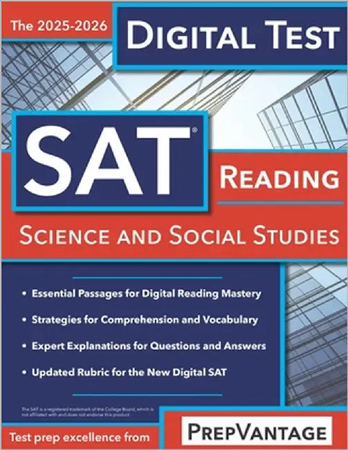 Digital SAT Reading: Science and Social Studies by Kennedy, Patrick R.