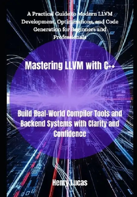 Mastering LLVM with C++: Build Real-World Compiler Tools and Backend Systems with Clarity and Confidence by Henry Lucas