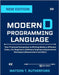 Modern D Programming Language: Practical Companion to Writing Modern, Efficient Code....For Beginners, Software Engineers, Experienced Developers, Res by Rutherford, Watson T.