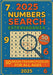2025 Numbers Search Extravaganza by Love And Laughter Press