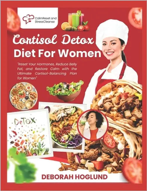 Cortisol Detox Diet for Women: 280+ Easy, Delicious, Science-Backed Recipes To Balance Hormones, Alleviate Stress, Restore Energy, And Achieve Lasting by Hoglund, Deborah