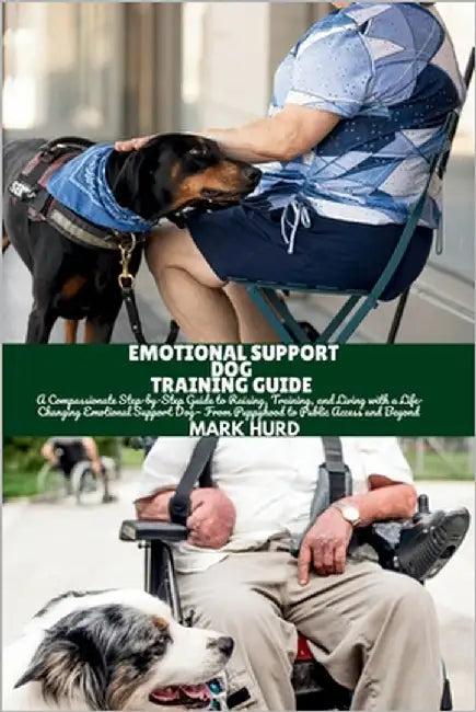 Emotional Support Dog Training Guide: A Compassionate Step-by-Step Guide to Raising, Training, and Living with a Life-Changing Emotional Support Dog- by Hurd, Mark