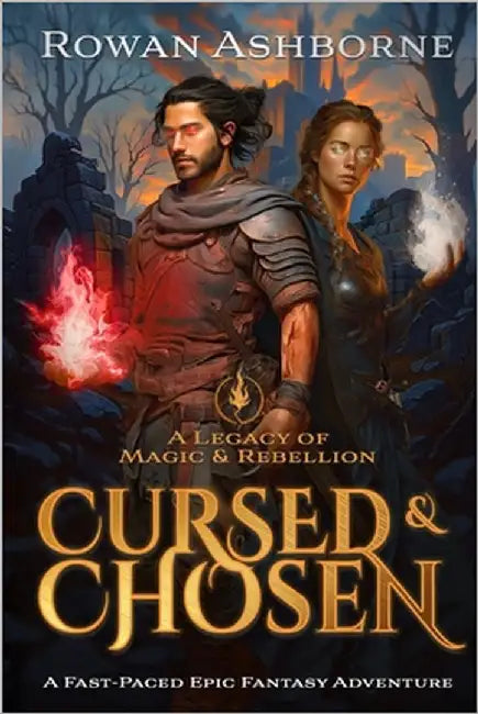 Cursed and Chosen: A Fast-Paced Epic Fantasy Adventure by Ashborne, Rowan