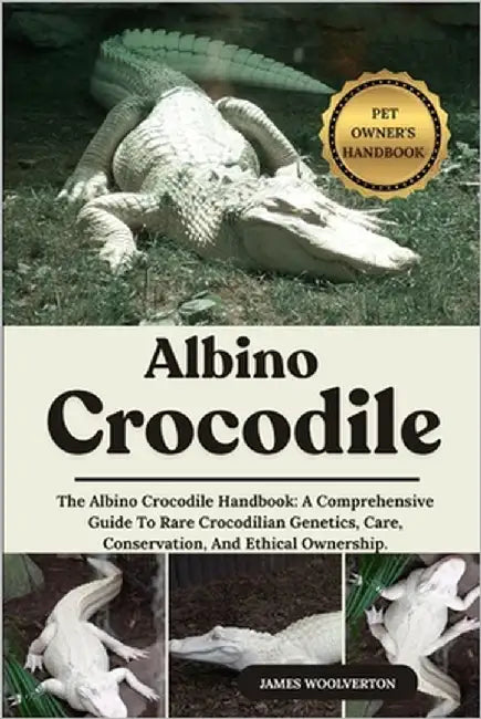 Albino Crocodile: The Albino Crocodile Handbook: A Comprehensive Guide To Rare Crocodilian Genetics, Care, Conservation, And Ethical Ownership. by Woolverton, James