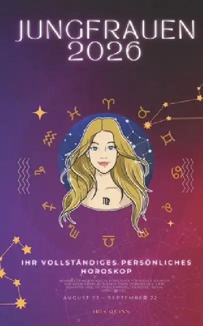 Ihr Vollständiges Persönliches Horoskop Für Jungfrauen 2026: Monatliche astrologische Vorhersagen für jedes Sternzeichen der Astrologie - Liebe, Roman by Iris Quinn