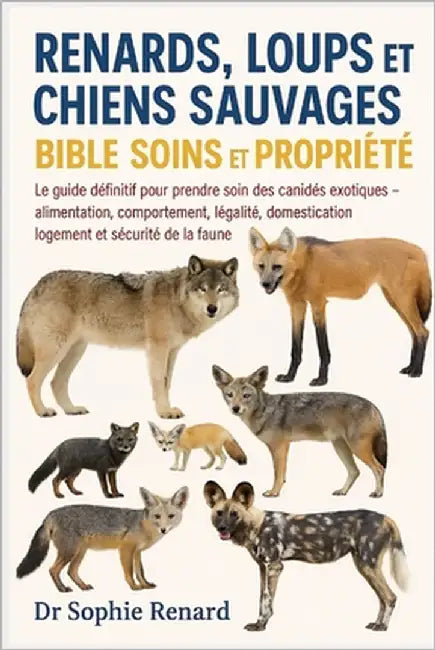Renards, Loups Et Chiens Sauvages Bible Soins Et Propriété: Le guide définitif pour prendre soin des canidés exotiques - alimentation, comportement, l by Renard, Sophie