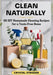 Clean Naturally: 101 DIY Homemade Cleaning Recipes for a Toxin-Free Home by Crystal Strozier