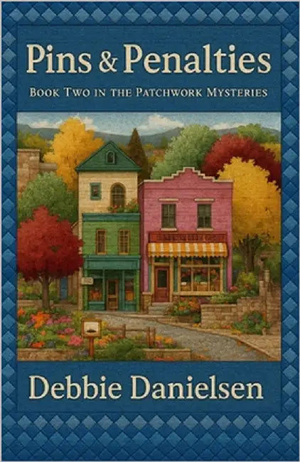 Pins & Penalties: Book Two in The Patchwork Mysteries by Danielsen, Debbie
